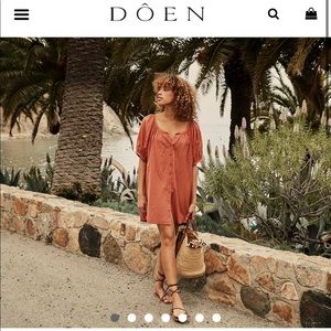 NWT Dôen Josette dress - Tierra - size XS